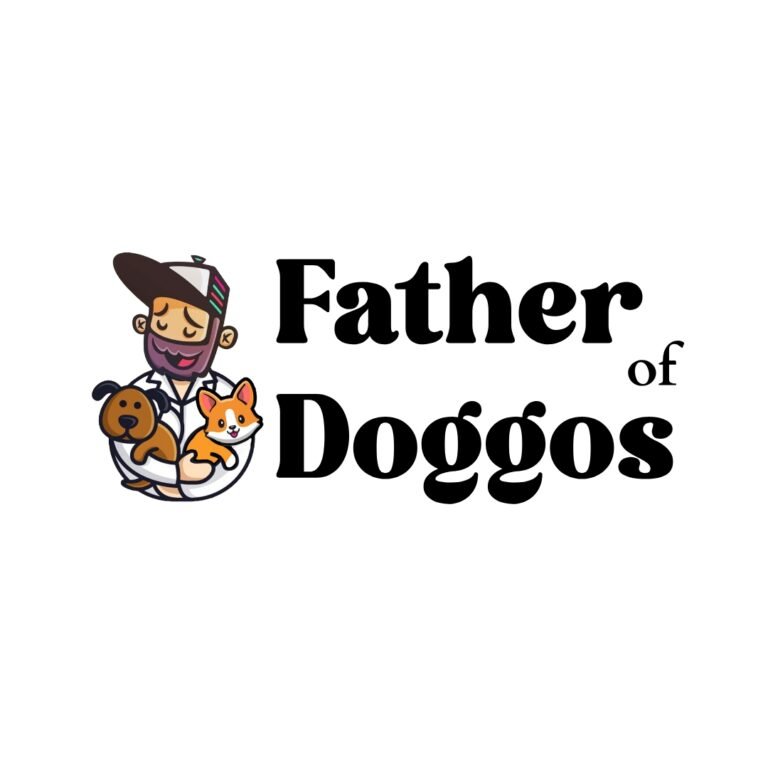 Father of Doggos brand logo featuring a warm and caring design that symbolizes love, compassion, and dedication to providing premium pet products.